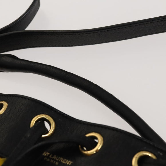 SAINT LAURENT Emmanuel Hand Bag Leather 2way Multicolor GT357603 Auth 116482