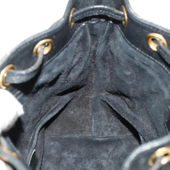 SAINT LAURENT Emmanuel Hand Bag Leather 2way Multicolor GT357603 Auth 116482