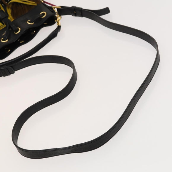 SAINT LAURENT Emmanuel Hand Bag Leather 2way Multicolor GT357603 Auth 116482