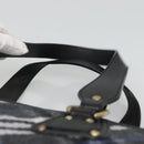 BURBERRY Nova Check Blue Label Tote Bag Wool Blue Auth 116491-8