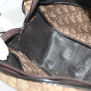Christian Dior Trotter Canvas Shoulder Bag Brown Auth 116492-19
