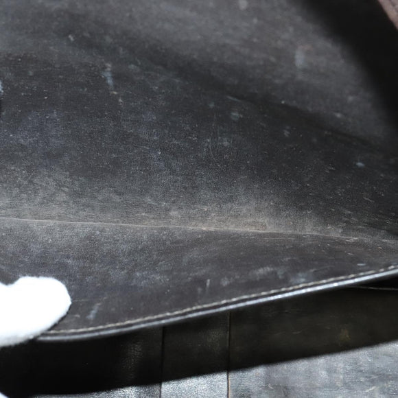 Christian Dior Trotter Canvas Shoulder Bag Brown Auth 116492