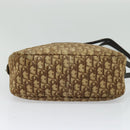 Christian Dior Trotter Canvas Shoulder Bag Brown Auth 116492-5