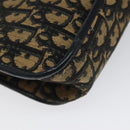 Christian Dior Trotter Canvas Shoulder Bag Navy Auth 116498-16