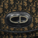 Christian Dior Trotter Canvas Shoulder Bag Navy Auth 116498-17