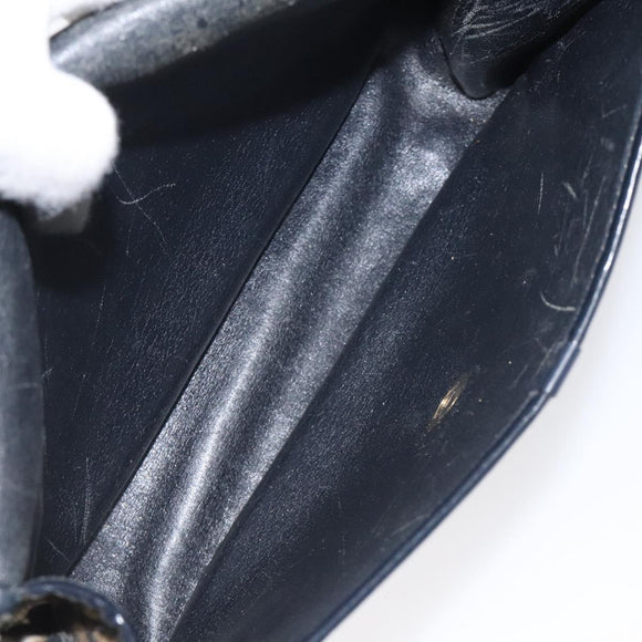 Christian Dior Trotter Canvas Shoulder Bag Navy Auth 116498