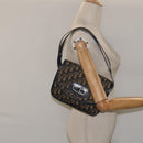 Christian Dior Trotter Canvas Shoulder Bag Navy Auth 116498-20