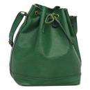 LOUIS VUITTON Epi Noe Shoulder Bag Green M44004 LV Auth 116508-1
