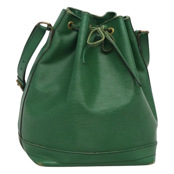 LOUIS VUITTON Epi Noe Shoulder Bag Green M44004 LV Auth 116508
