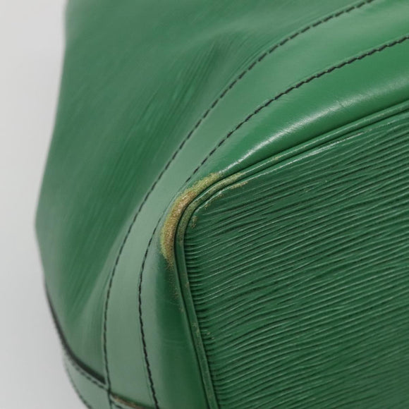 LOUIS VUITTON Epi Noe Shoulder Bag Green M44004 LV Auth 116508