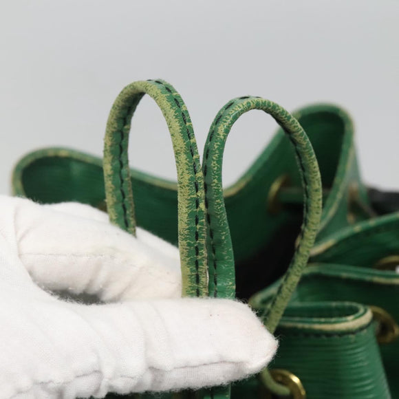 LOUIS VUITTON Epi Noe Shoulder Bag Green M44004 LV Auth 116508