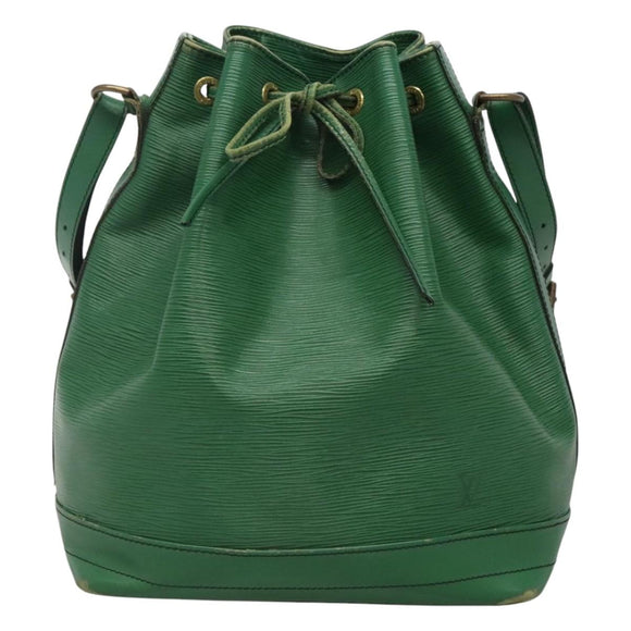LOUIS VUITTON Epi Noe Shoulder Bag Green M44004 LV Auth 116508