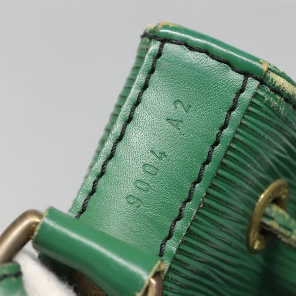 LOUIS VUITTON Epi Noe Shoulder Bag Green M44004 LV Auth 116508