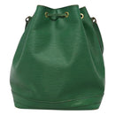 LOUIS VUITTON Epi Noe Shoulder Bag Green M44004 LV Auth 116508-2
