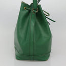 LOUIS VUITTON Epi Noe Shoulder Bag Green M44004 LV Auth 116508-3
