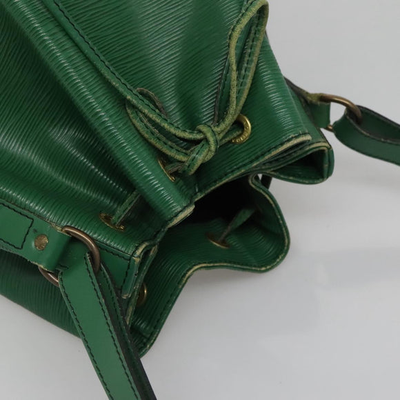 LOUIS VUITTON Epi Noe Shoulder Bag Green M44004 LV Auth 116508