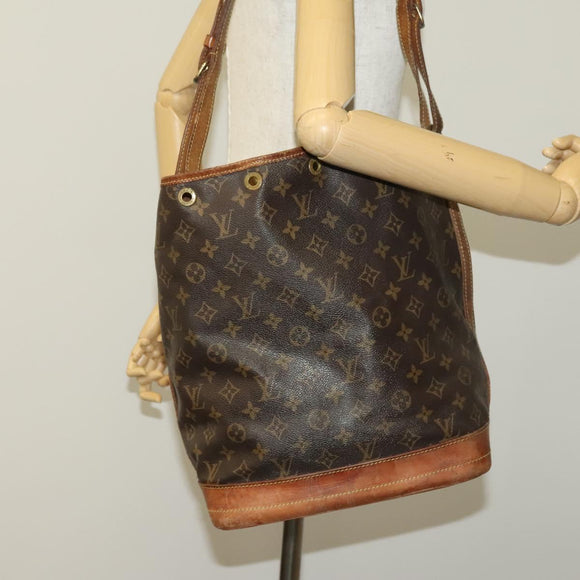 LOUIS VUITTON Monogram Noe Shoulder Bag M42224 LV Auth 116511