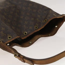 LOUIS VUITTON Monogram Noe Shoulder Bag M42224 LV Auth 116511-6