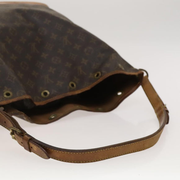LOUIS VUITTON Monogram Noe Shoulder Bag M42224 LV Auth 116511