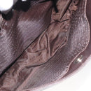 BURBERRY Nova Check Shoulder Bag PVC Beige Auth 116514-11