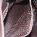 BURBERRY Nova Check Shoulder Bag PVC Beige Auth 116514-12