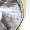 Salvatore Ferragamo Gancini Hand Bag Leather 2way Gold Yellow Auth 116515-25