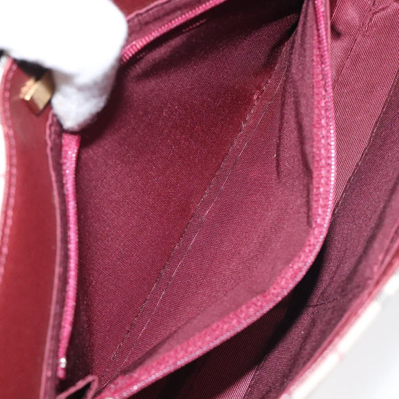 BURBERRY Nova Check Shoulder Bag Canvas Beige Auth 116522