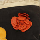 CHANEL Camelia Tote Bag Canvas Black CC Auth 116525-17