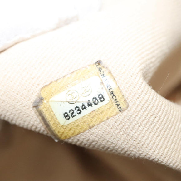 CHANEL Camelia Tote Bag Canvas Black CC Auth 116525