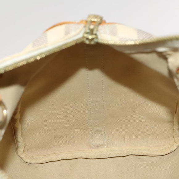 LOUIS VUITTON Damier Azur Speedy Bandouliere 30 Hand Bag 2way N41052 Auth 116527