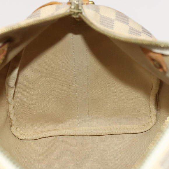 LOUIS VUITTON Damier Azur Speedy Bandouliere 30 Hand Bag 2way N41052 Auth 116527