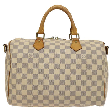 LOUIS VUITTON Damier Azur Speedy Bandouliere 30 Hand Bag 2way N41052 Auth 116527 - 0