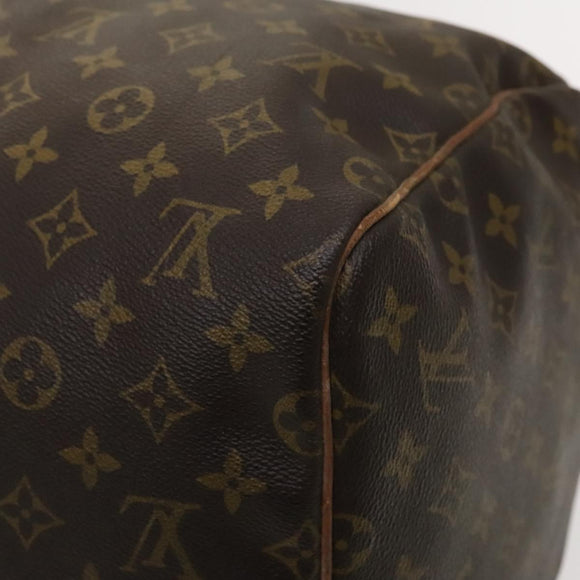 LOUIS VUITTON Monogram Keepall 55 Boston Bag M41424 LV Auth 116532