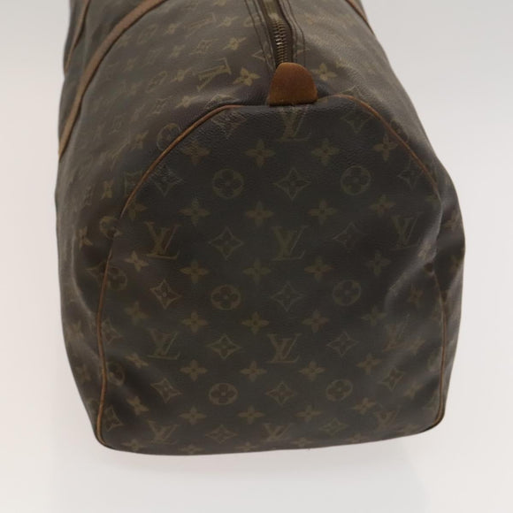 LOUIS VUITTON Monogram Keepall 55 Boston Bag M41424 LV Auth 116532