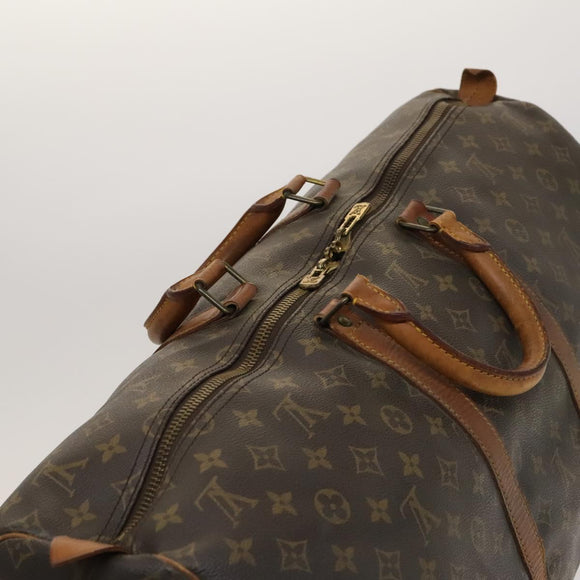 LOUIS VUITTON Monogram Keepall 55 Boston Bag M41424 LV Auth 116532
