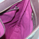 BURBERRY Nova Check Tote Bag Wool Green Gold Auth 116544-19