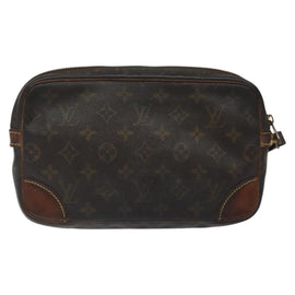 LOUIS VUITTON Monogram Marly Dragonne GM Clutch Bag M51825 LV Auth 116549 - 0