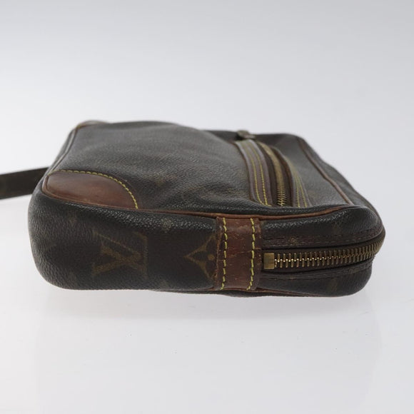 LOUIS VUITTON Monogram Marly Dragonne GM Clutch Bag M51825 LV Auth 116549