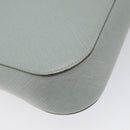 Salvatore Ferragamo Gancini Shoulder Bag Leather Light Blue Silver Auth 116561-16