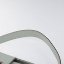 Salvatore Ferragamo Gancini Shoulder Bag Leather Light Blue Silver Auth 116561-8