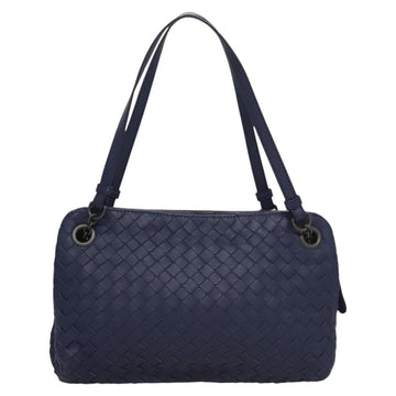 BOTTEGA VENETA INTRECCIATO Hand Bag Leather Navy Auth 116562V - 0