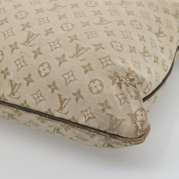 LOUIS VUITTON Monogram Mini Françoise 2Way Tote Bag Khaki M92209 Auth 116567