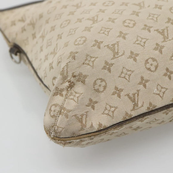 LOUIS VUITTON Monogram Mini Françoise 2Way Tote Bag Khaki M92209 Auth 116567