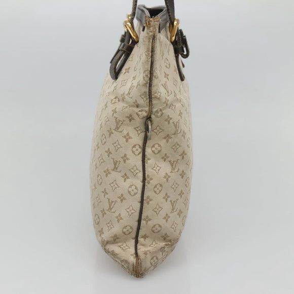 LOUIS VUITTON Monogram Mini Françoise 2Way Tote Bag Khaki M92209 Auth 116567