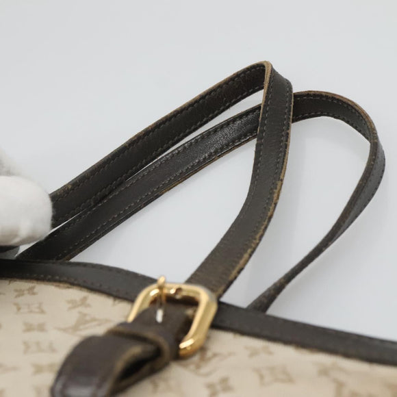 LOUIS VUITTON Monogram Mini Françoise 2Way Tote Bag Khaki M92209 Auth 116567