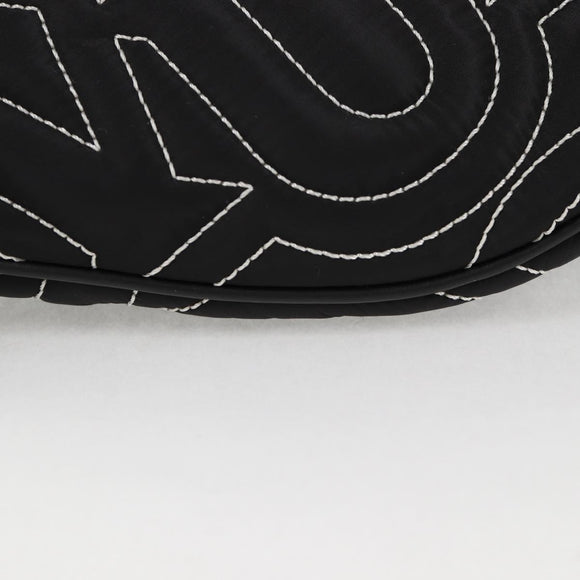 LOUIS VUITTON LV Snow Discovery Bum Bag PM Bag Nylon Black M21427 Auth 116570SM