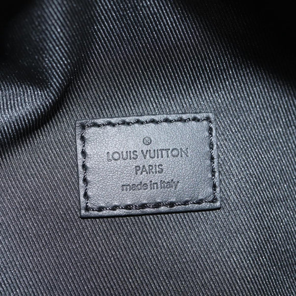 LOUIS VUITTON LV Snow Discovery Bum Bag PM Bag Nylon Black M21427 Auth 116570SM