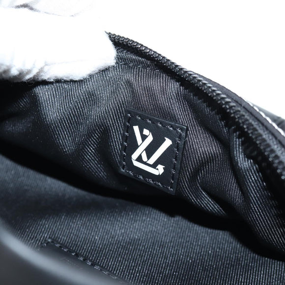 LOUIS VUITTON LV Snow Discovery Bum Bag PM Bag Nylon Black M21427 Auth 116570SM
