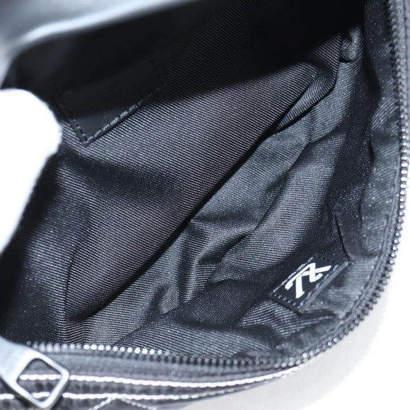 LOUIS VUITTON LV Snow Discovery Bum Bag PM Bag Nylon Black M21427 Auth 116570SM
