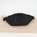 LOUIS VUITTON LV Snow Discovery Bum Bag PM Bag Nylon Black M21427 Auth 116570SM-12